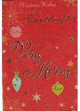 Christmas Wishes For A Lovely Granddaughter